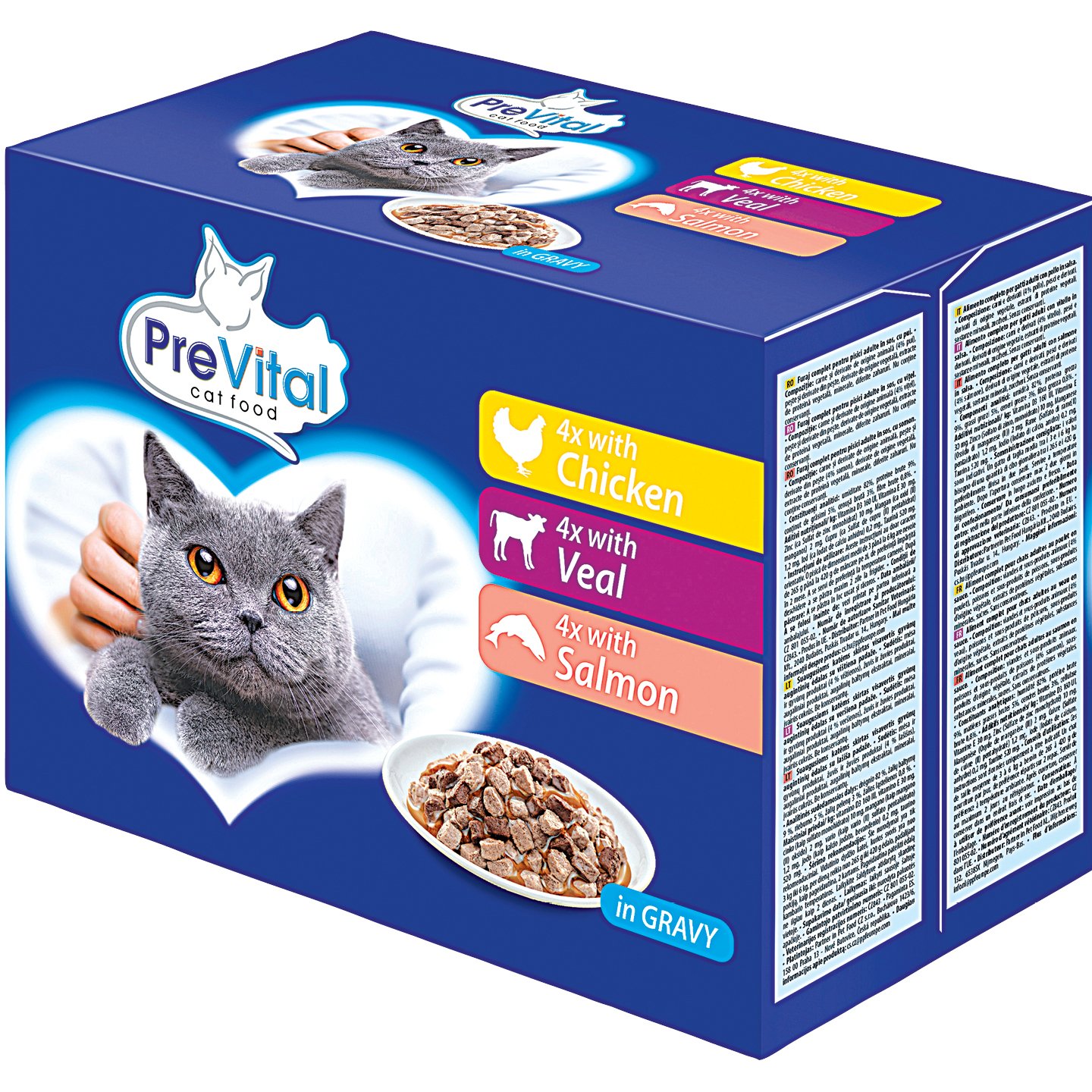 Prevital Macskaeledel Multipack