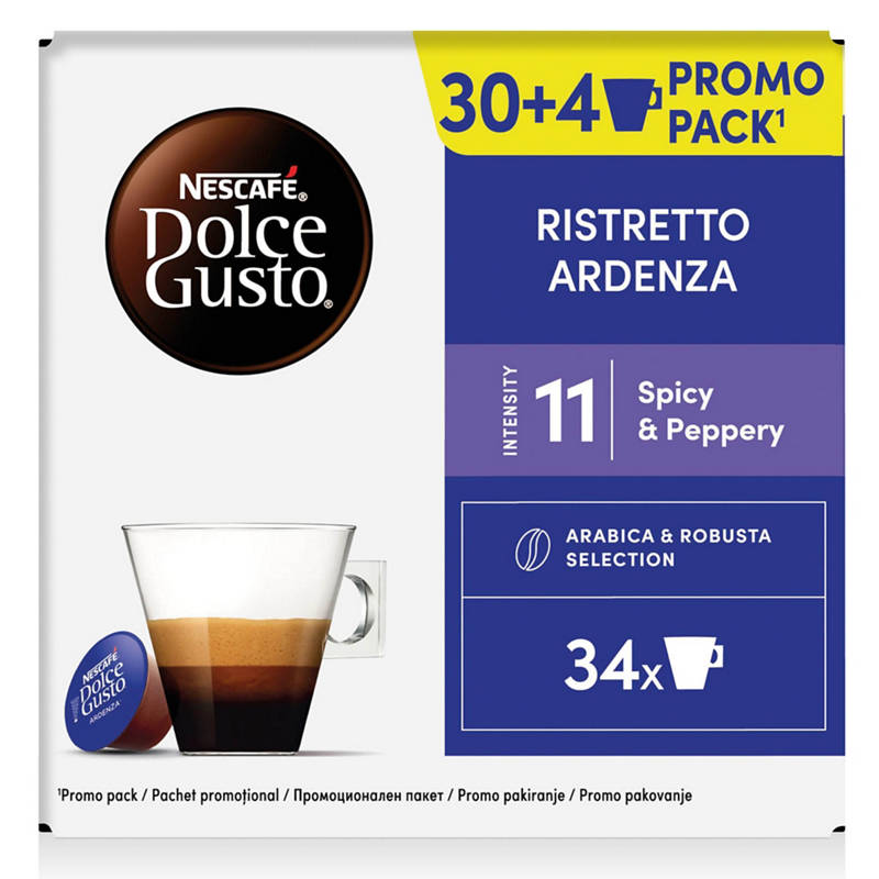 Kávékapszula, Ristretto Ardenza, 34 darab