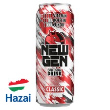 New Gen Classic tuttifruttiízű, koffeintartalmú, szénsavas, alkoholmentes ital 500 ml