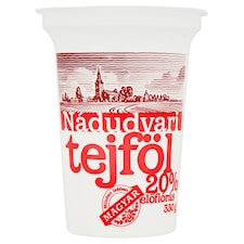 Nádudvari élőflórás tejföl 20% 330 g