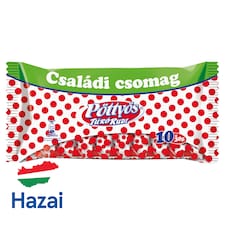 Pöttyös Túró Rudi natúr túródesszert kakaós étbevonattal 10 x 30 g (300 g)