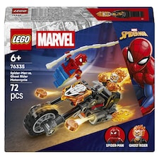 LEGO Marvel 76335 Pókember a motoros Szellemlovas ellen