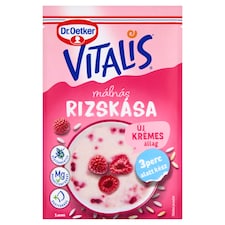 Dr. Oetker Vitalis málnás rizskása alappor 52 g