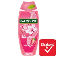Palmolive Thermal Spa Gentle Massage bőrradírozó tusfürdő cseresznyevirág és eper illattal 500 ml