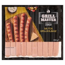 Grill Master sajtos grillkolbász 350 g