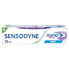 Sensodyne Rapid Relief Mint fluoridos fogkrém 75 ml