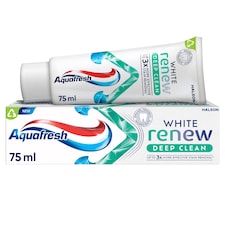 Aquafresh White Renew Deep Clean fluoridos fogkrém 75 ml