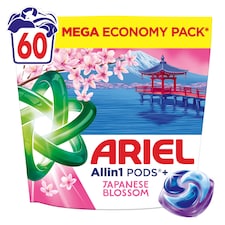Ariel Allin1 PODS® Mosókapszula 60 Mosáshoz, Japanese Blossom