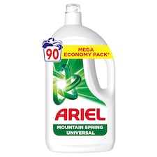 Ariel Mountain Spring Universal Folyékony Mosószer, 4.05 l, 90 Mosáshoz