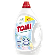Tomi Sensitive & Pure mosógél 50 mosás, 2,25 l
