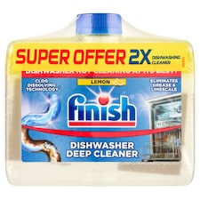 Finish mosogatógép tisztító citrom illattal 250 ml