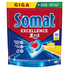 Somat 3in1 Excellence mosogatógép kapszula 70 db