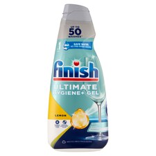 Finish Ultimate Hygiene+ Gel Citrom gépi mosogató gél 50 mosás 1000 ml