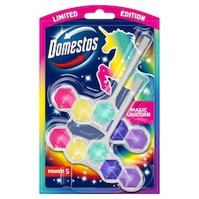Domestos Power 5 Magic Unicorn WC frissítő blokk 2 x 50 g