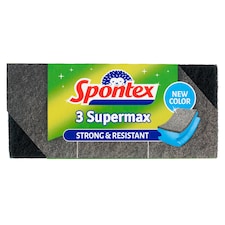 Spontex Supermax formázott szivacs körömvédővel 3 db