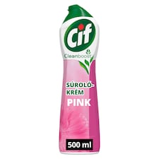 Cif Cleanboost Cream Pink súrolókrém 500 ml