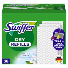 Swiffer Sweeper Száraz Padlótörlő Utántöltő, 36 db, Összegyűjti És Magába Zárja A Port
