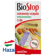 BioStop irtószermentes ruhamoly csapda 2 db