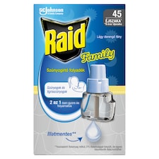 Raid Family szúnyogirtó folyadék elektromos készülék utántöltő 27 ml