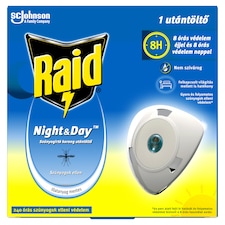 Raid Night & Day illatanyag mentes szúnyogirtó korong utántöltő 1 db