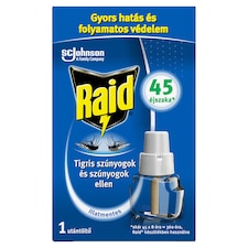 Raid illatmentes szúnyogirtó folyadék-utántöltő elektromos folyadékos készülékhez 27 ml