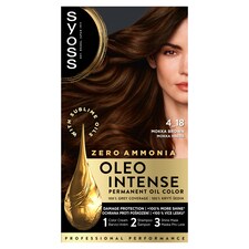 Syoss Oleo Intense tartós hajfesték 4-18 Mokka barna