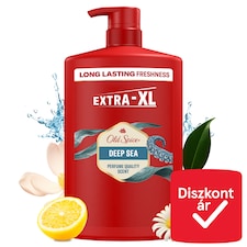 Old Spice Deep Sea Férfi 3 az 1-ben Sampon és Tusfürdő, 1000 ml