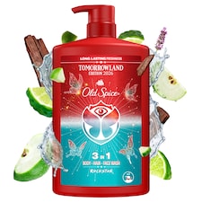 Tusfürdő és Sampon, 1000ml, Old Spice Tomorrowland Special Edition 2026, 3 az 1-ben