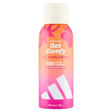 Adidas Get Comfy Notes of Vanilla & Mandarin dezodor az egész testre 150 ml