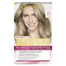 ĽOréal Paris Excellence Créme Krémhajfesték 8 .1 Világos Hamvasszőke 72 +48 +12 +60 ml