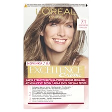 ĽOréal Paris Excellence Créme Krémhajfesték 7 .1 Hamvasszőke 72 +48 +12 +60 ml