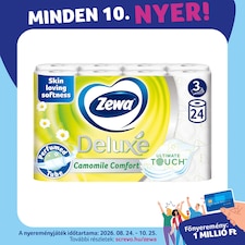 Zewa Deluxe Camomile Comfort toalettpapír 3 rétegű 24 tekercs