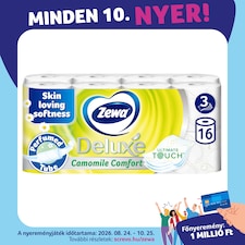 Zewa Deluxe Camomile Comfort toalettpapír 3 rétegű 16 tekercs