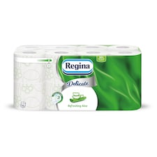 Regina Delicate Refreshing Aloe toalettpapír 3 rétegű 16 tekercs
