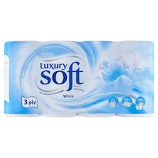 Soft Luxury White toalett papír 3 rétegű 8 tekercs
