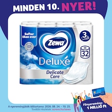 Zewa Deluxe Delicate Care toalettpapír 3 rétegű 32 tekercs
