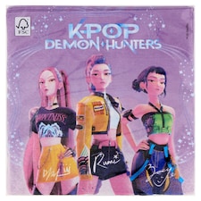 Decorata Party K-Pop Demon Hunters szalvéta 33 cm x 33 cm 2 rétegű 20 db