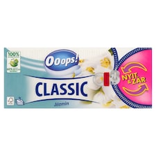 Ooops! Classic Jázmin papír zsebkendő 3 rétegű 90 db