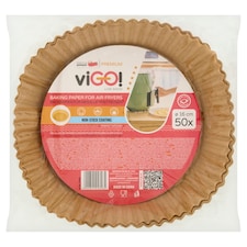 Quickpack viGO! sütőpapír, zsírmentes, forrólevegős fritőzhöz Ø16 cm 50 db