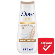 Dove Advanced Care Nourishing Silk krémtusfürdő 225 ml