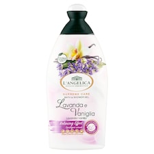 L'Angelica tusfürdő természetes levendula és vanília kivonattal 500 ml