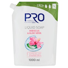 Pro Formula folyékony szappan hibiszkusz és Aloe vera illattal 1000 ml
