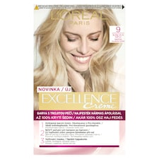 ĽOréal Paris Excellence Créme Krémhajfesték 9 Nagyon Világos Szőke 72 +48 +12 +60 ml
