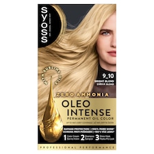 Syoss Oleo Intense tartós hajfesték 9-10 Ragyogó szőke