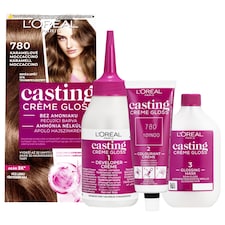 ĽOréal Paris Casting Crème Gloss ápoló hajszínkrém 613 Karamell Moccaccino, 48 +72 +60 ml