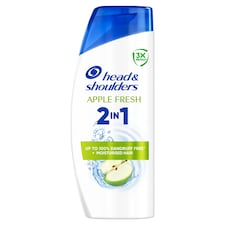 Head & Shoulders Apple Fresh 2 az 1-ben Korpásodás Elleni Sampon és Balzsam, 400 ml