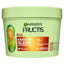 Garnier Fructis Keratin Sleek hajpakolás 370 ml