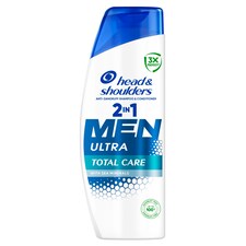 Head & Shoulders Men Ultra Total Care 2 az 1-ben 330 ml. Korpásodás Elleni Sampon és Balzsam