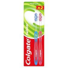 Colgate Twister közepes fogkefe 2 db