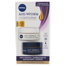 NIVEA Anti Wrinkle 65+ ránctalanító, feltöltő nappali arckrém + éjszakai arckrém